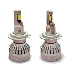 Kit Led H7 65W XL COPPER 12300 Lumen 6000K Lenticolare e Parabola Altissima Potenza