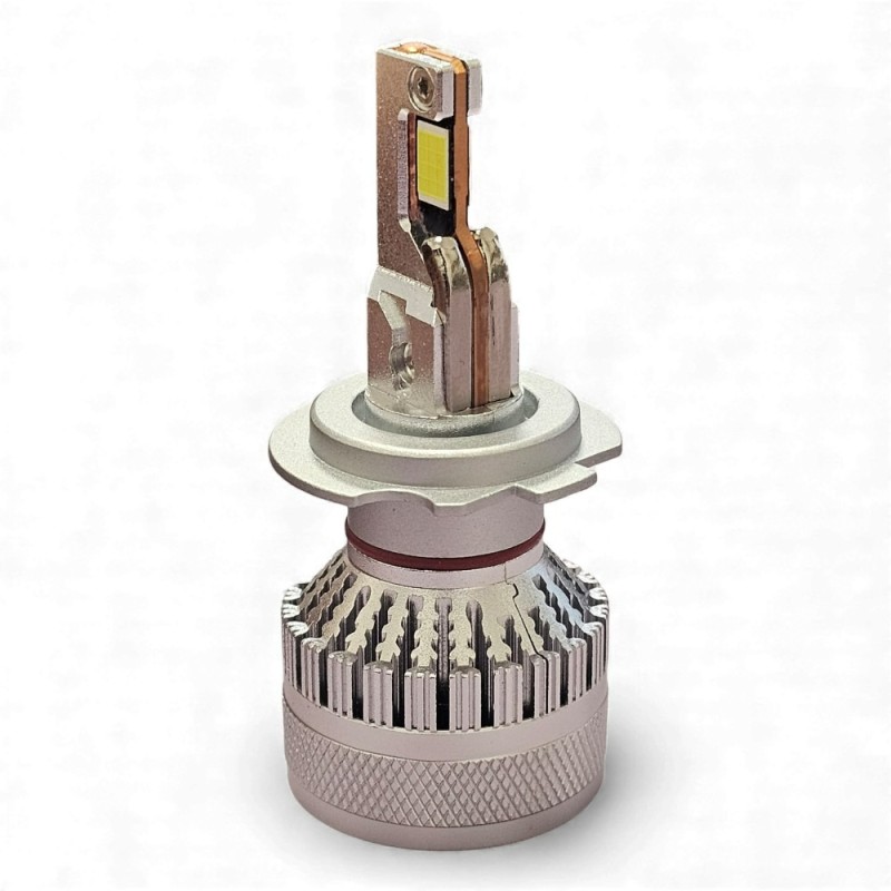 Side Kit Led H7 75W XL COPPER 13600 Lumen 6000K Lenticular and Parabola Very High Power