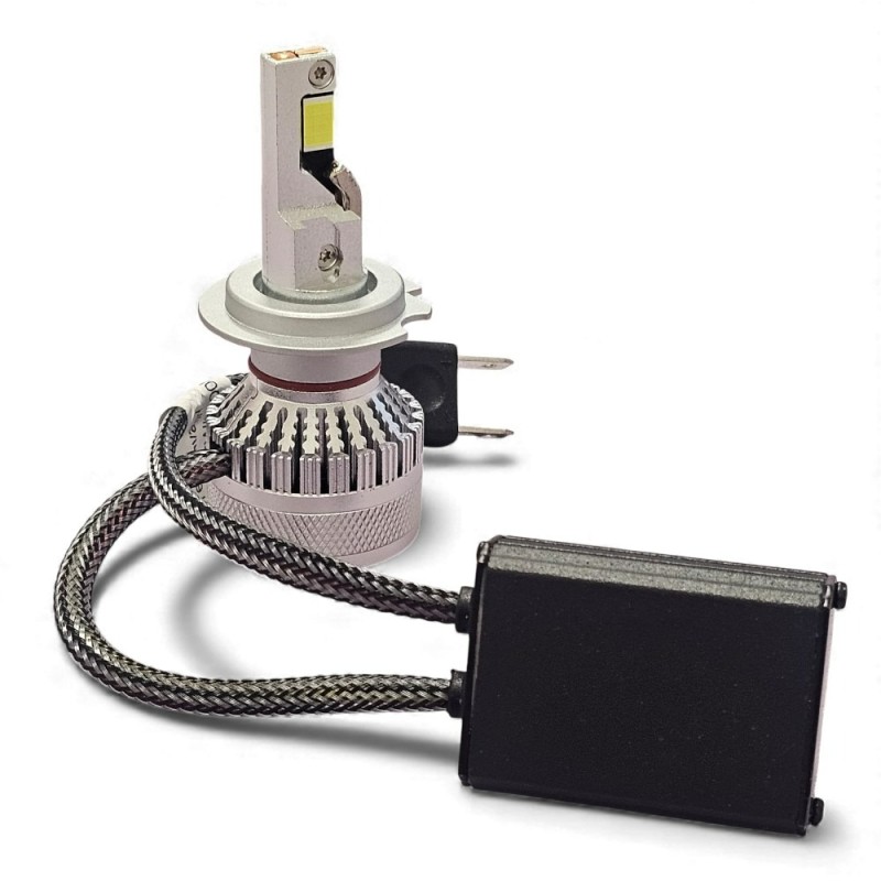 kit completo Kit Led H7 75W XL COPPER 13600 Lumen 6000K Lenticolare e Parabola Altissima Potenza