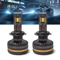 H7 120W XXL COPPER LED Kit 16000 Lumen 6500K Lenticular and Parabola Very High Power