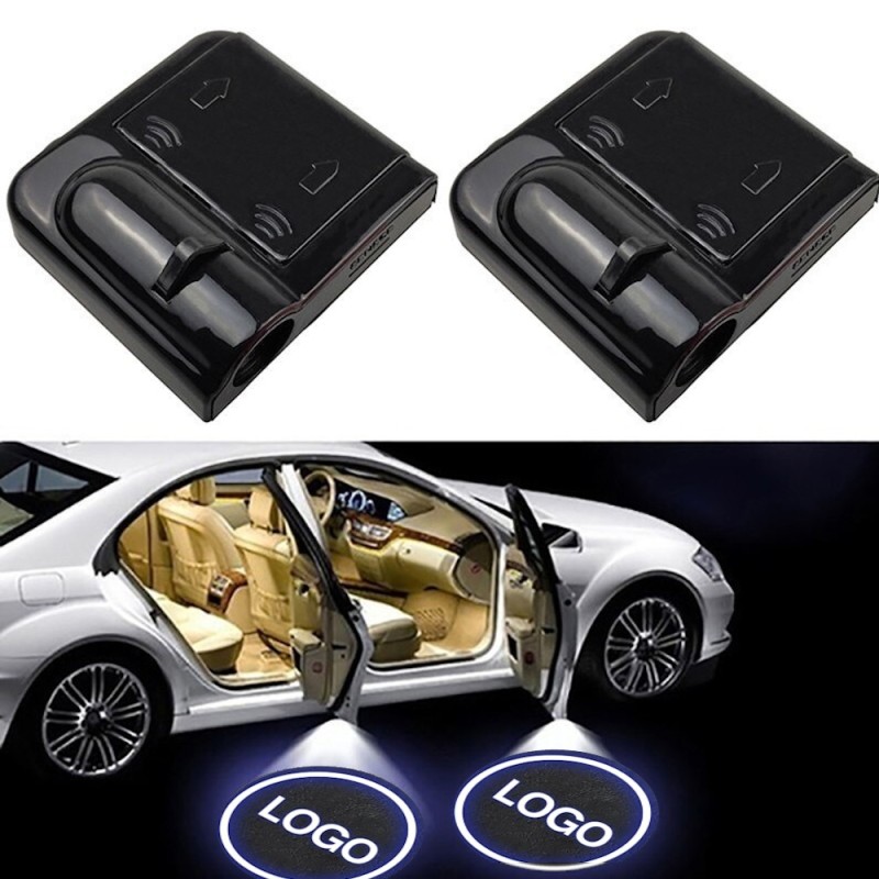 TOYOTA Prius C kit sotto porta LED Logo