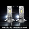 Kit de lámparas LED Revolution para camión H7 24 V 6000 K, tamaño original