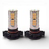 coppia Lampade LED Psy24w 54 SMD Super Canbus Arancione Freccia Indicatore di Direzione
