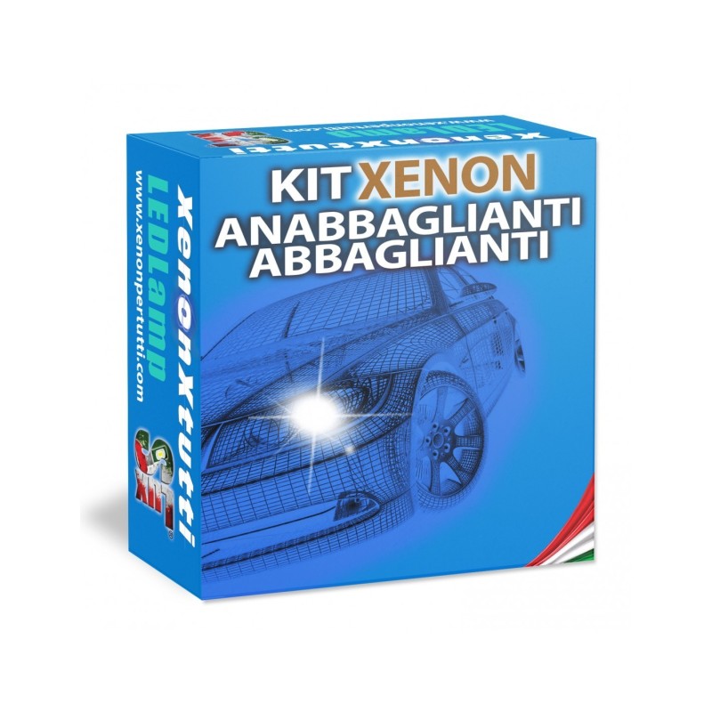 Lampade Xenon Anabbaglianti e Abbaglianti H4 per FIAT Tempra con tecnologia CANBUS