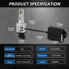 dimensioni Led H15 Super Canbus All in One Luce Diurna e Abbaglianti