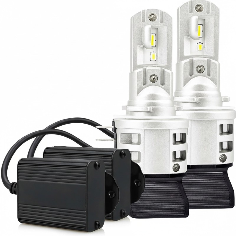 lampada + driver Led H15 Super Canbus All in One Luce Diurna e Abbaglianti