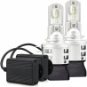 Bombilla LED H15 Super Canbus todo en uno + controlador para luces de circulación diurna y luces altas