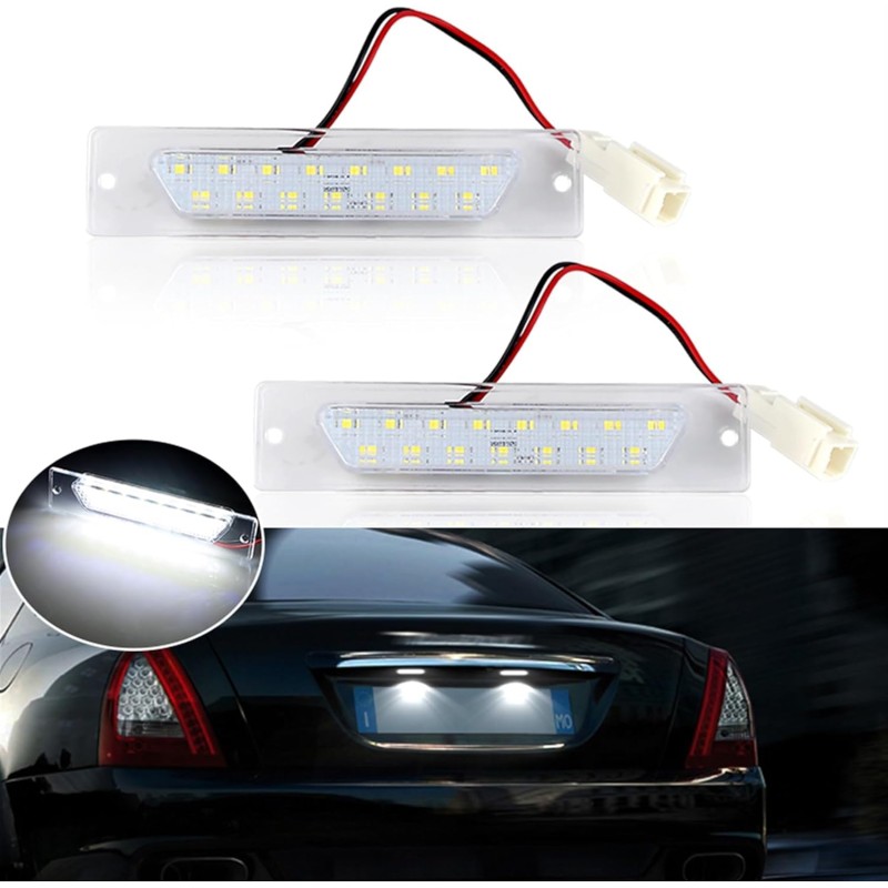 LAMPADE LED LUCI TARGA per MASERATI 3200 GT specifico serie TOP CANBUS