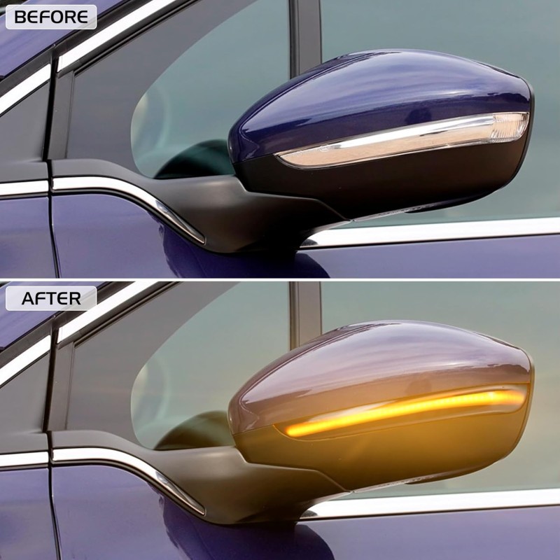 effetto visivo Peugeot Citroen Opel 57B1206E 1607512680 Freccia Led Sequenziale Specchietto Dinamico Mirror Light