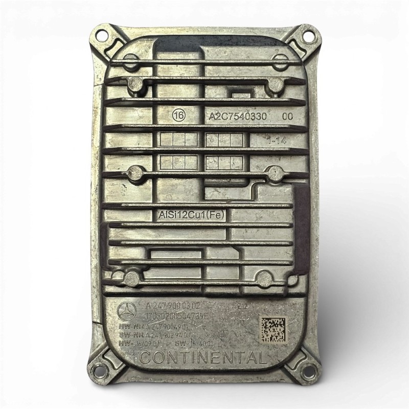 A2479000302 LED Headlight Replacement Control Module CONTINENTAL A247 HLI3 Mercedes Benz