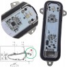 posizione faro Modulo Led Opel 39218156 10000067606-03 DRL Marcia Diurna e Freccia Destro Daytime Running Light