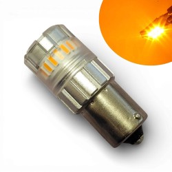 1156 LED Turn Signal Lamp Orange Bau15s PY21W Canbus