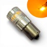 1156 LED Turn Signal Lamp Orange Bau15s PY21W Canbus