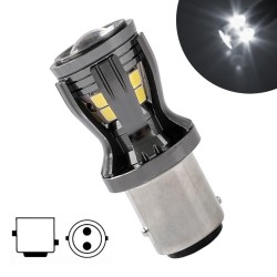 Lampada Led P21/5W Bay15d Led 14 x 2835 SMD Bianco 6000k