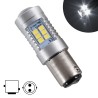 P21/5W Bay15d Led Lamp 21 x 3030 SMD White 6000k with Lens