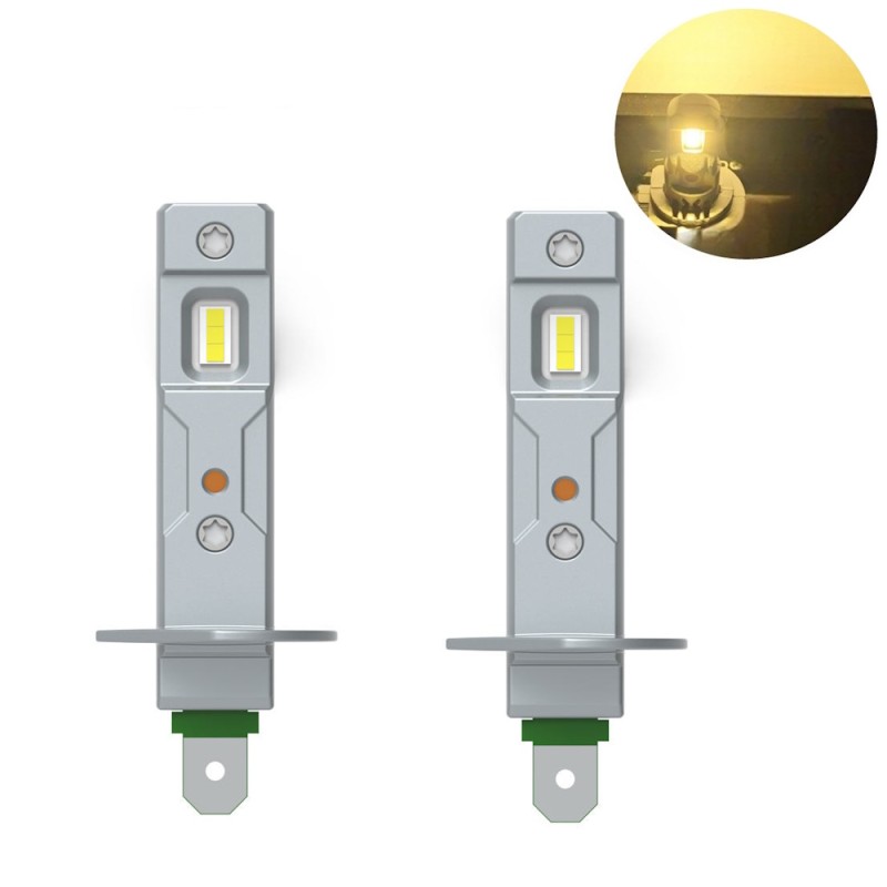 Lámparas LED de efecto visual H1 4000k VINTAGE Mismo tamaño que el Canbus original