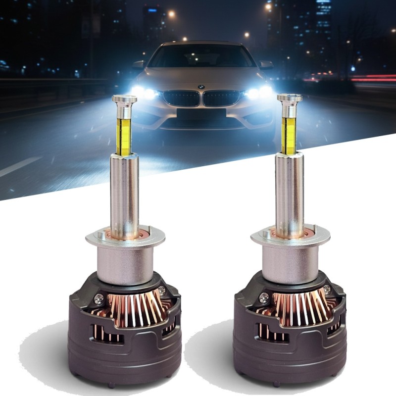 Lámparas LED H1 360 TOP-RADIANT, uniformes, sin sombras, específicas, lenticulares