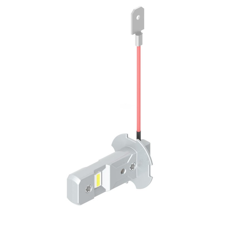 lato superiore Lampade Led H3 4000k VINTAGE Stessa Dimensione Originale Canbus