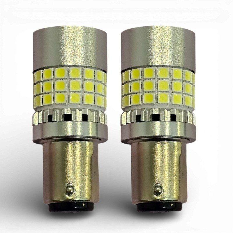 Lampada Led P21/5W Bay15d Led 45 x 3030 SMD Super Canbus Bianco 6000k