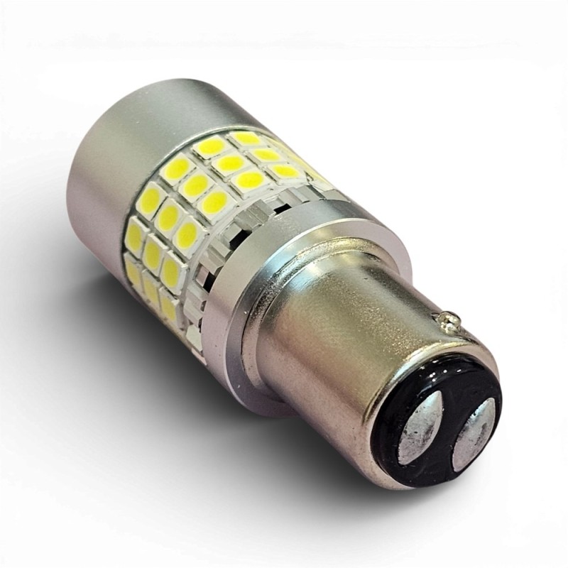 P21/5W Bay15d LED Bulb Connector 45 x 3030 SMD Super Canbus White 6000k