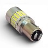 P21/5W Bay15d LED Bulb Connector 45 x 3030 SMD Super Canbus White 6000k