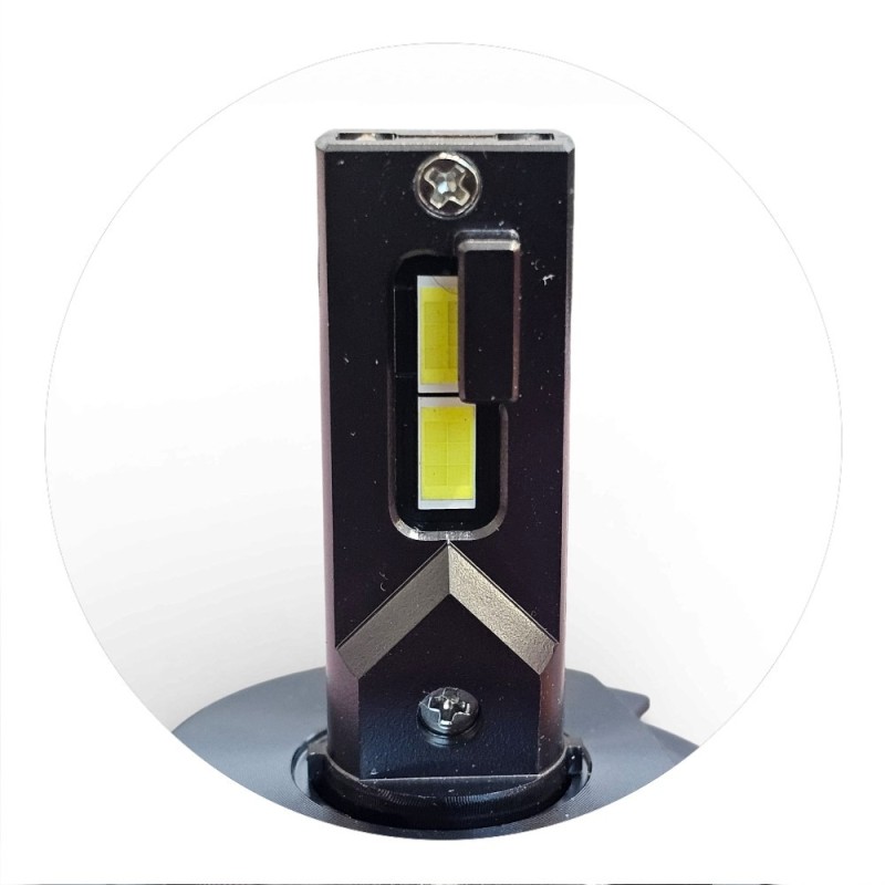 LED Chips H4 SHORT SERIES LED Lamps White Light 6000k Canbus High Power 65W