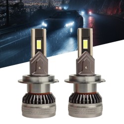 H7 65W SHORT SERIES LED Kit White Light 6000k Canbus High Power 65W Lenticular and Parabola