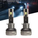 Kit Led H1 65W SHORT SERIES Luce Bianca 6000k Canbus Alta Potenza 65W Lenticolare e Parabola