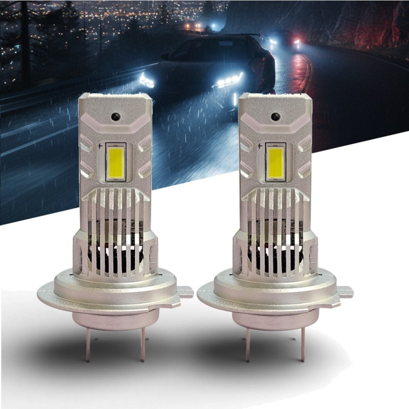 H7 LED Lamps with Fan 6000K Canbus Same Size as Original REVOLUTION Pro