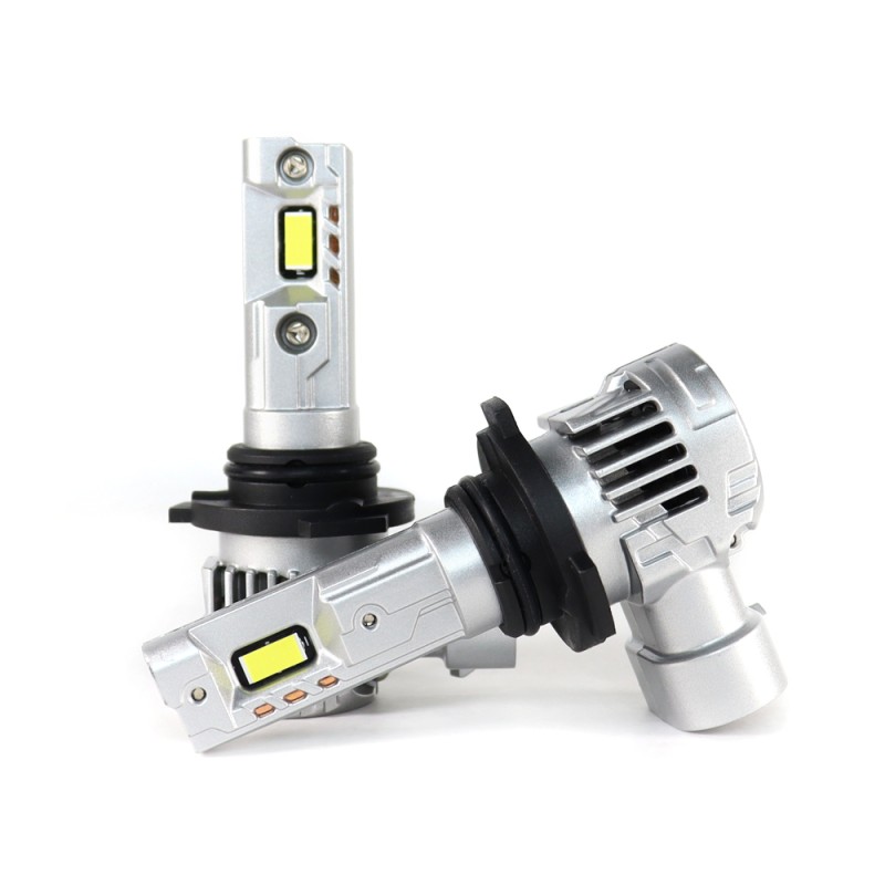 laterale Lampade Led HB3 9005 STRONG LIGHT 6000K 42W Kit Mini Super Canbus Plug & Play Bianco Ghiaccio