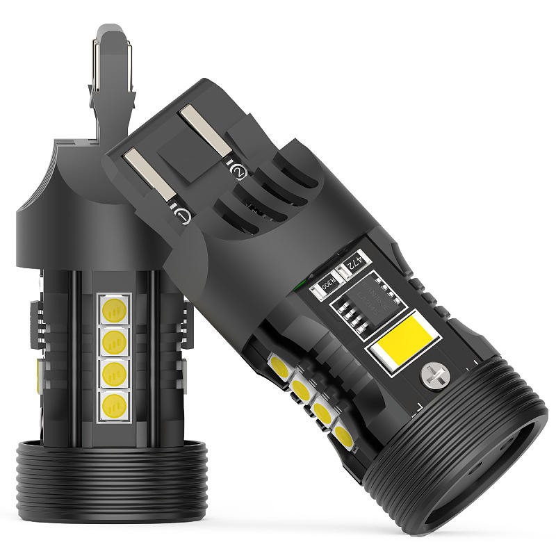 diverse angolazioni Lampadina Led T20 7443 30w 2600lm Auto Super Luminosa Bianca Canbus