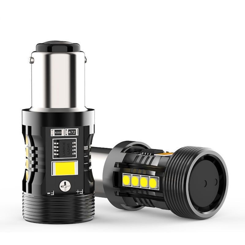 angolazioni Lampada Led P21/5W Bay15d 30W 2600LM Led Super Canbus Bianco 6000k