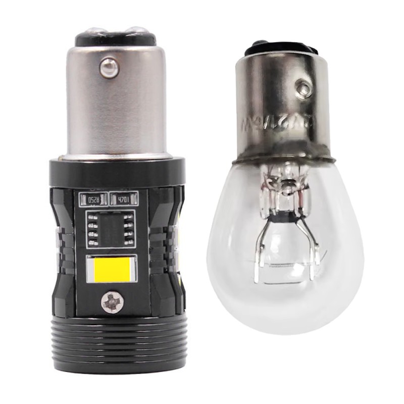 Lámpara LED P21/5W Bay15d 30W 2600LM Led Super Canbus Bianco 6000k