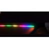 efetto magic Un Pezzo RGB Acrylic FULL LED Light 90 CM Symphony Interni Auto Decorativa Fibra Ottica Cruscotto Supporto Symphony
