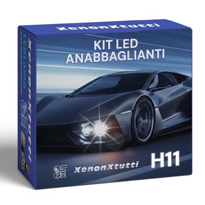 Lampade Led Anabbaglianti H11 per TOYOTA Hilux VIII (2015 -2020) tecnologia CANBUS Kit 6000k Luce Bianca
