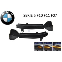 Intermitentes LED dinámicos en espejo para BMW Serie 5 F10 F11 F07