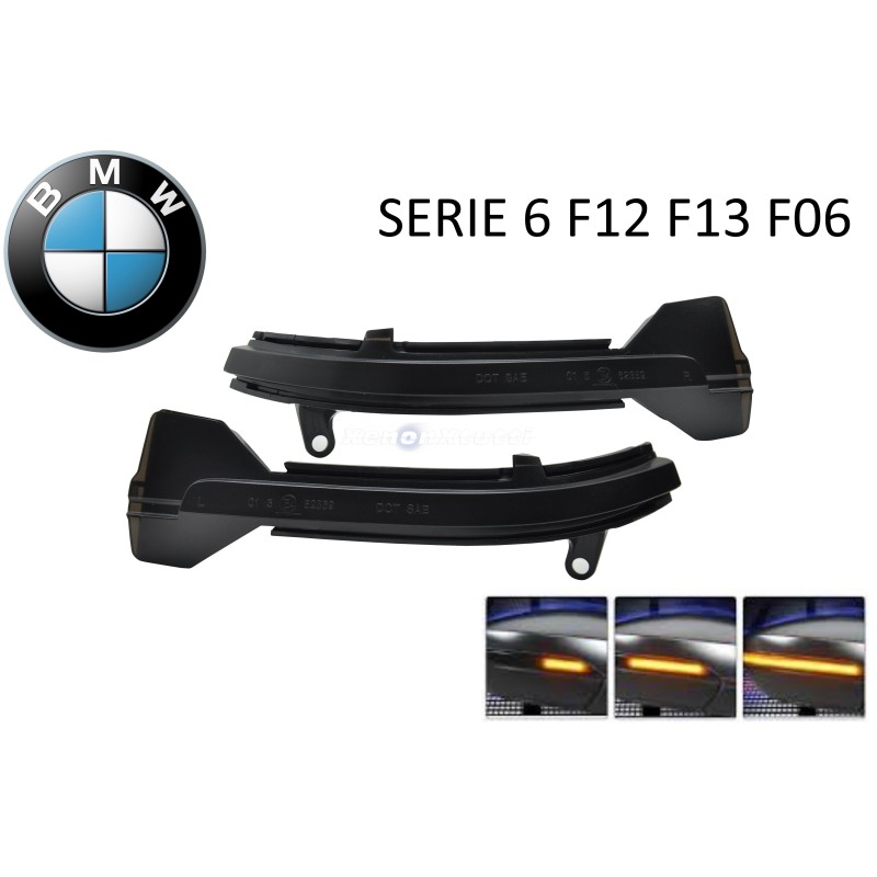 BMW Serie 6 F12 F13 F06 Intermitente secuencial en el espejo retrovisor