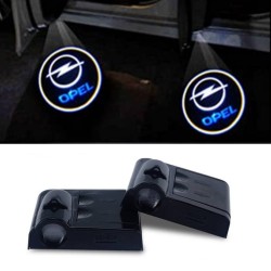 Proiettore Logo LED OPEL Sintra per Portiera con Batteria no Fori no Connessioni Plug & Play