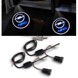 Proiettore Logo Led Opel Vetro Sotto Porta Luce Benvenuto