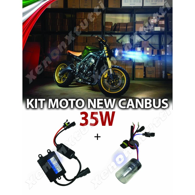 KIT XENON NEW CANBUS 2.0 MOTO 35W AC