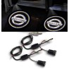 Proiettore Logo Led Nissan Vetro Sotto Porta Luce Benvenuto