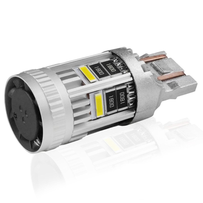 Bombilla LED Canbus para coche T20 7443, 28 W, 2300 lm, blanca superbrillante