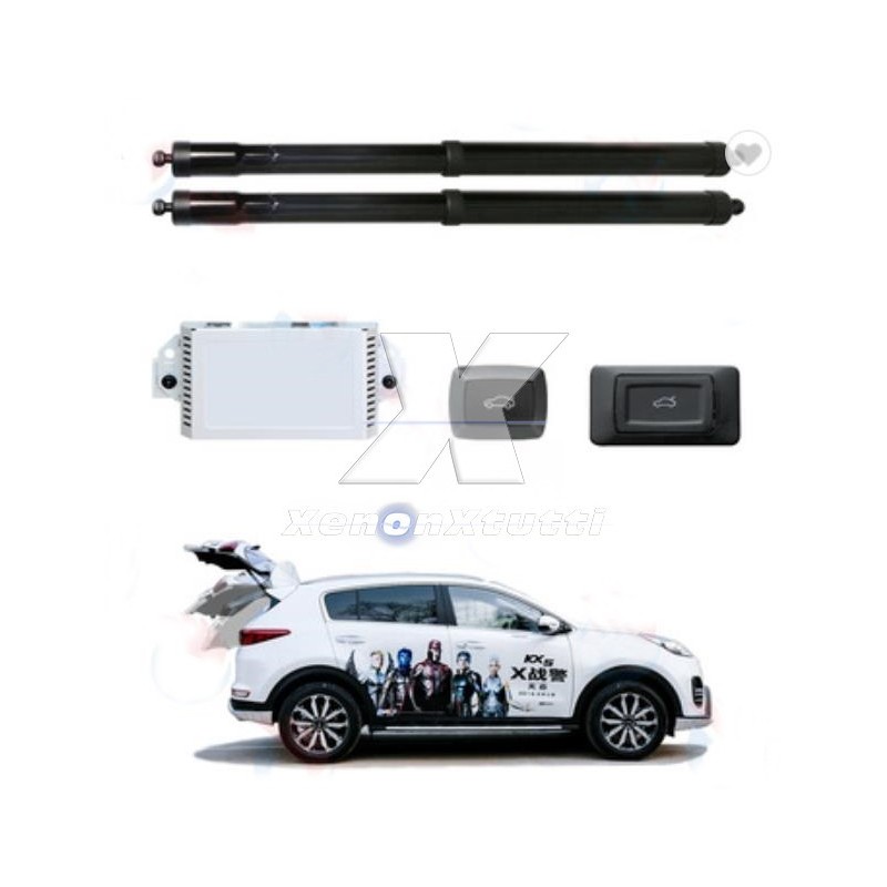 tailgate automatic opening and closing trunk