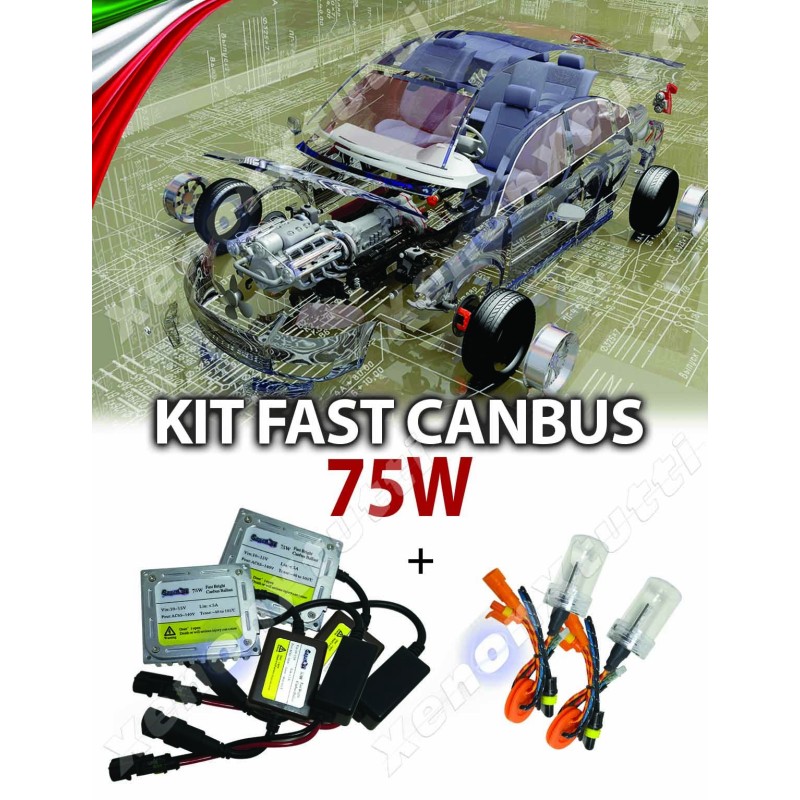 KIT XENON CANBUS ARRANQUE RÁPIDO 70W AC