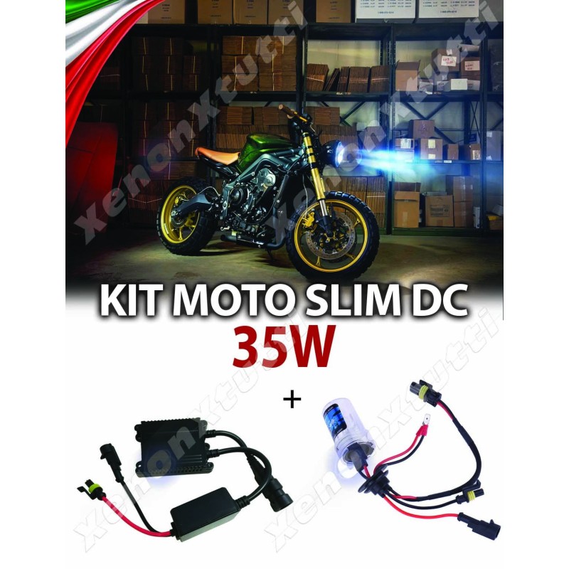 KIT XENON SLIM compatibile CANBUS MOTO 35W DC