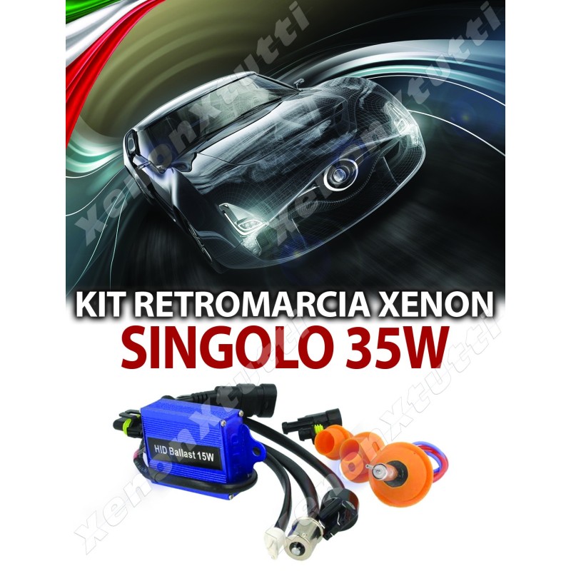 KIT XENÓN ÚNICO POSICIÓN INVERSA BA15S T10 T15 T20 12V 15W