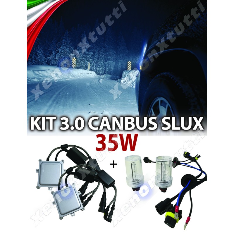 KIT XENON CANBUS 3.0 35W AC + BOMBILLA SUPERLUX