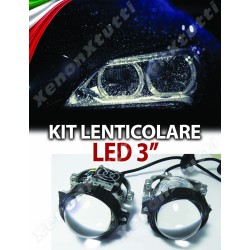 KIT FARO LENTICULAR BI-LED H4 H1 H7