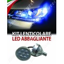 Coppia proiettori lenticolari Aozoom LED A6 per fasci alti Abbaglianti
