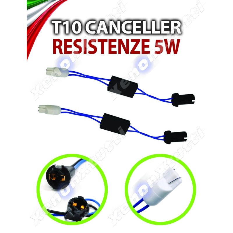 COPPIA WARNING CANCELLER T10 SPECIFICI